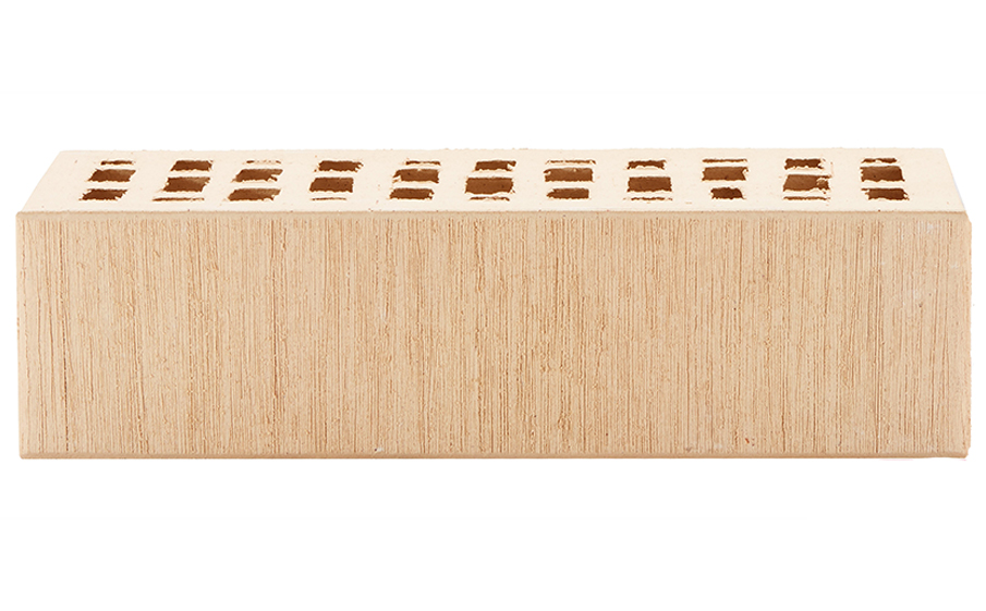 Кирпич облицовочный ЛСР слоновая кость тростник 250*120*65 мм