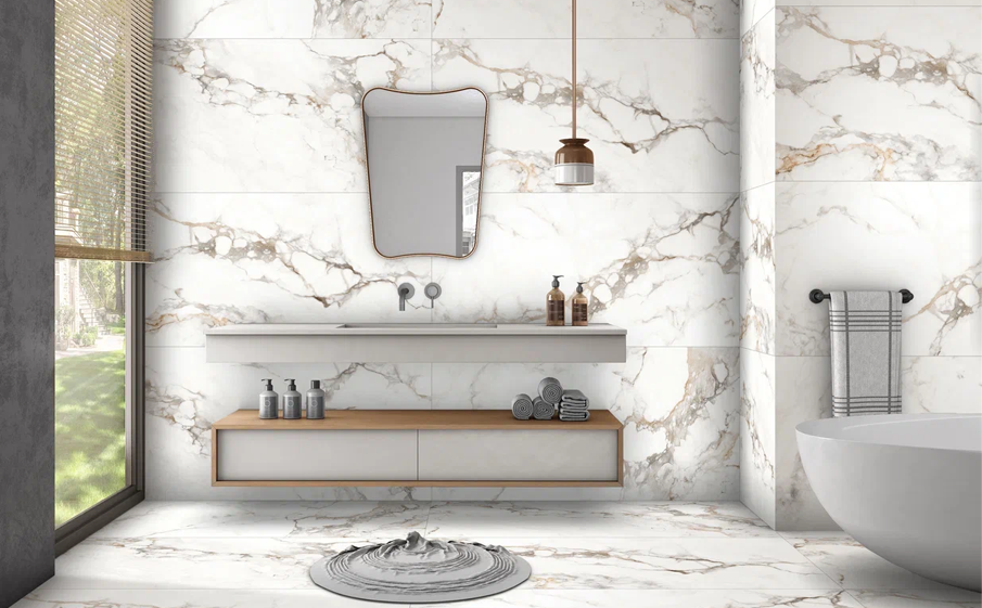 Керамогранит Eternal matt Antique Carrara, 1200*600*9 мм