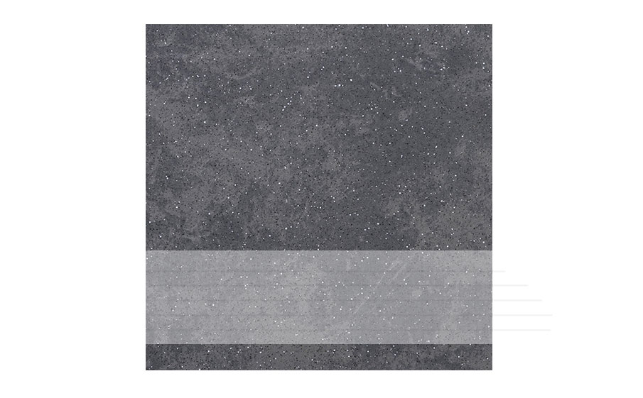 Клинкерная ступень с насечками Stroeher Keraplatte Roccia 845 nero 300x294x10 мм