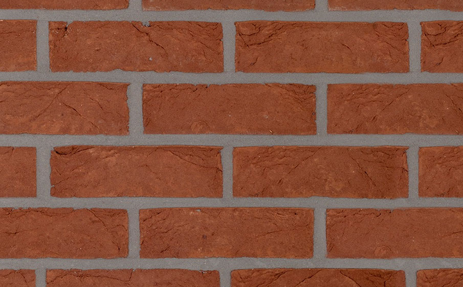 Кирпич облицовочный ручной формовки Terca Haywood Red, 215*102*65 мм