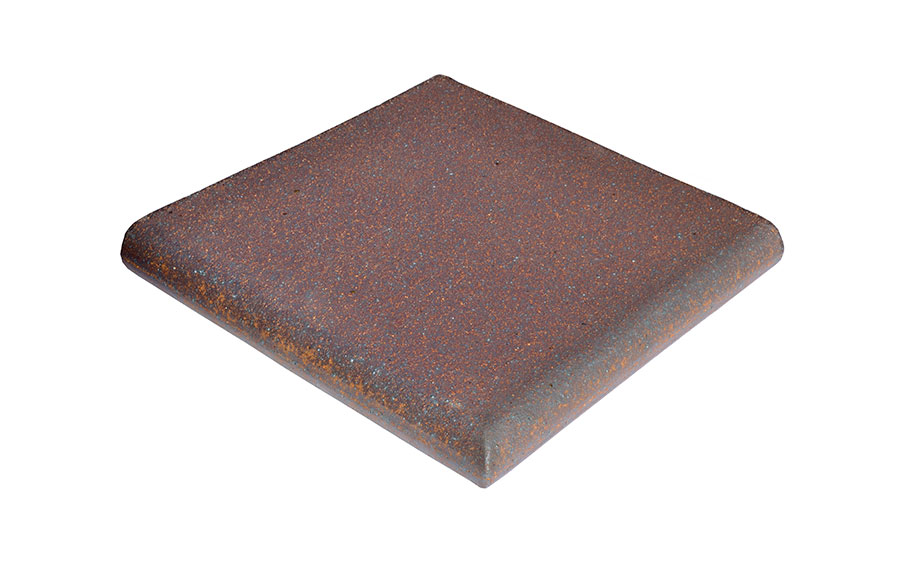 Клинкерная угловая ступень Terraklinker (Gres de Breda) Lava модель B, 330*330*60*20 мм