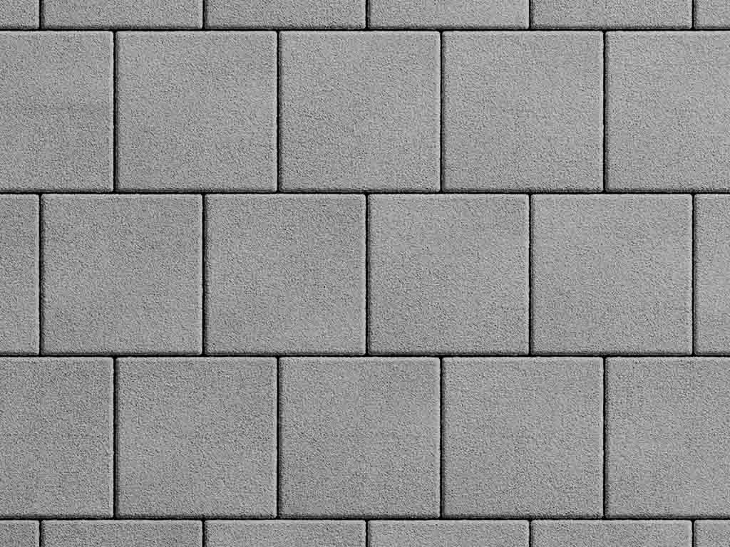 Плитка тротуарная Квадрат А.2.К.4 гранит белый, 200*200*40 мм