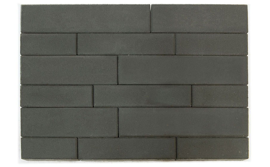 Плитка тротуарная BRAER Домино серый, 120/160*60 мм
