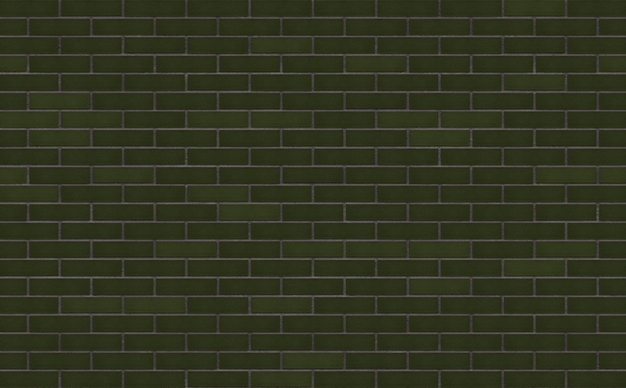 Клинкерная плитка под кирпич King Klinker Free Art 25 Green hills, 250*65*10 мм