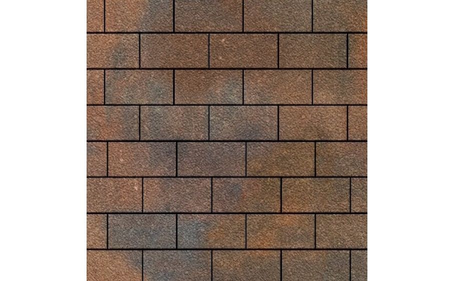 Плитка тротуарная SteinRus Севилья В.8.П.8, Native, ColorMix Штайнрус, 300*150*80 мм