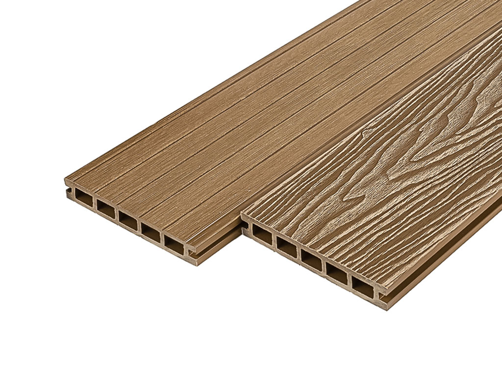 Террасная доска Deckart Praktik New Орех, 4000*150*24 мм