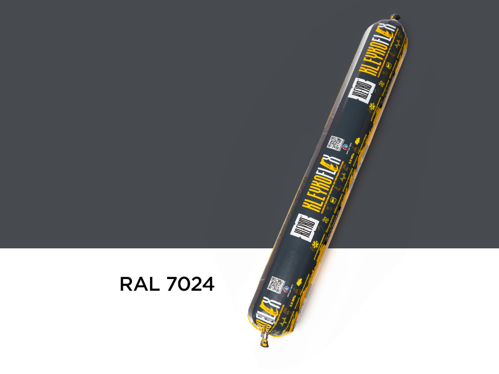 Герметик KLEYKO KLEYKOFLEX, RAL 7024, 600 мл