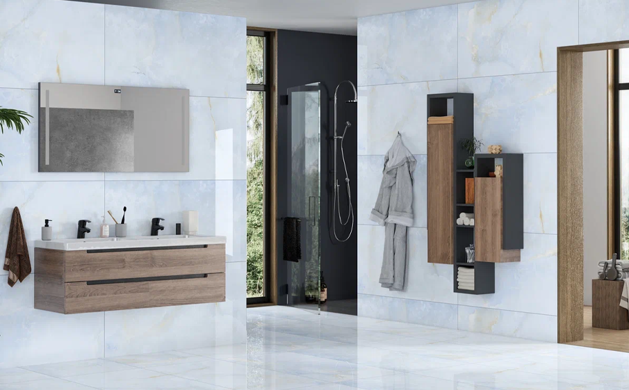 Керамогранит Eternal glossy Onix Azul, 1200*600*9 мм