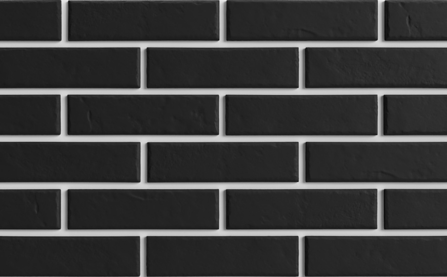 Термопанель ППС с клинкерной плиткой толщиной 8,5 мм BestPoint Classic Graphite 1145*470*100 мм
