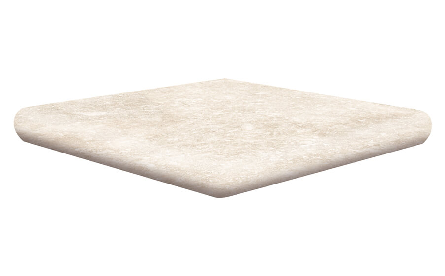 Угловая ступень-флорентинер EXAGRES Ardenas Marfil, 330*330*40*14 мм