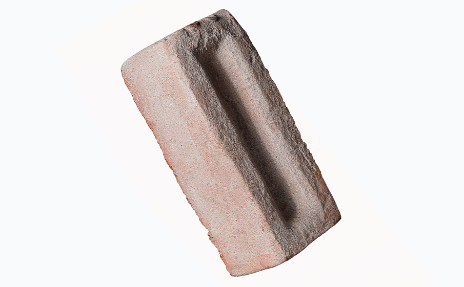 Кирпич облицовочный Faber Jar Петровский Штандарт Бело-красный 215*102*65 мм