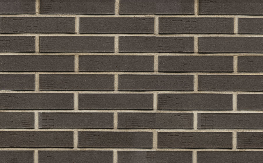 Кирпич клинкерный Muhr 05 F Eisenschmelz Schwarzbraun Fuss., 240*115*52 мм