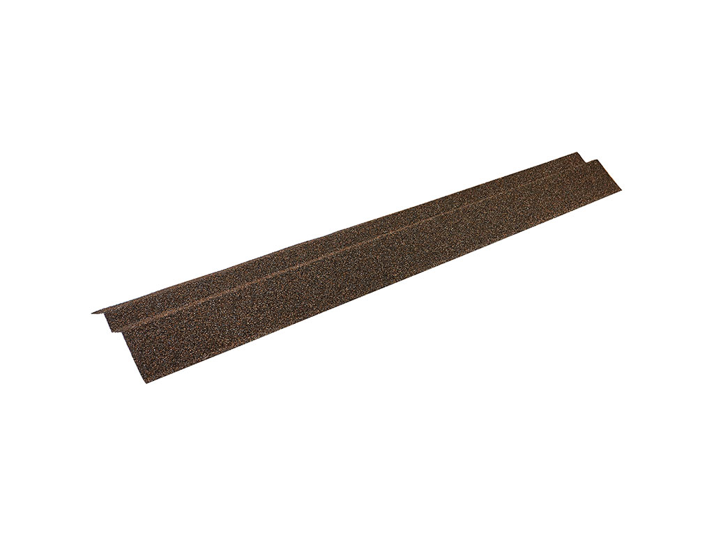 Карнизная планка CM Roof кофе, 1355 мм