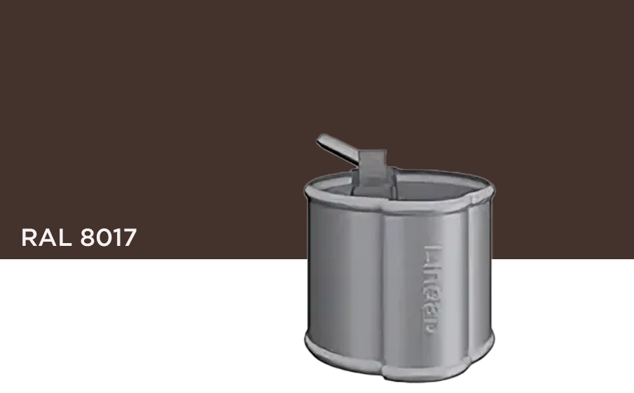 Крепление трубы LINDAB SSV под шип, D 100 мм, RAL 8017