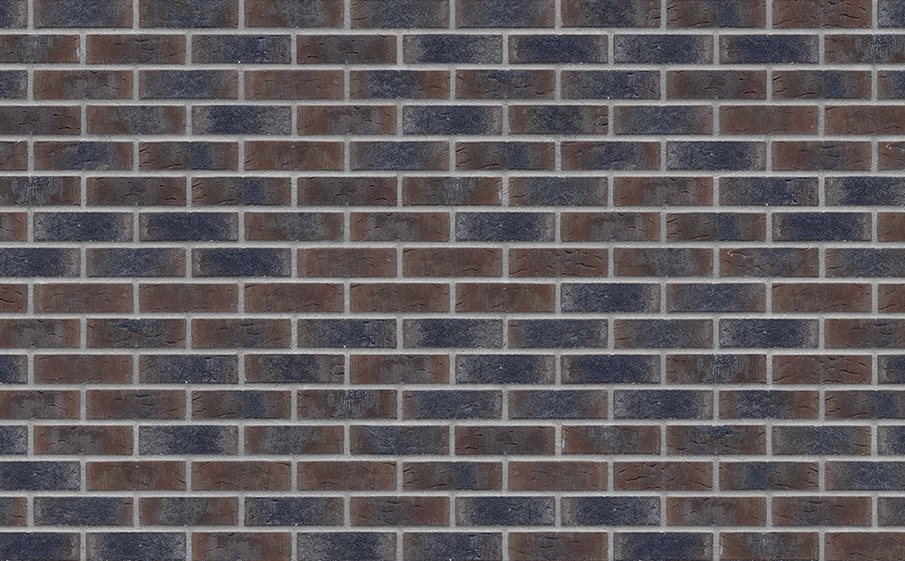 Клинкерная плитка под кирпич King Klinker Old Castle Blues shadow HF27 240*71*10 мм