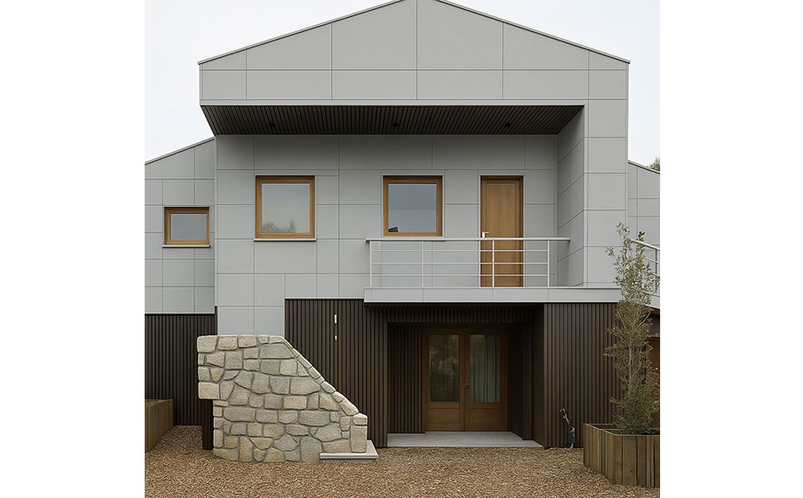 HPL-панель PoliLam Colors Space Grey LA, 3050*1220*8 мм