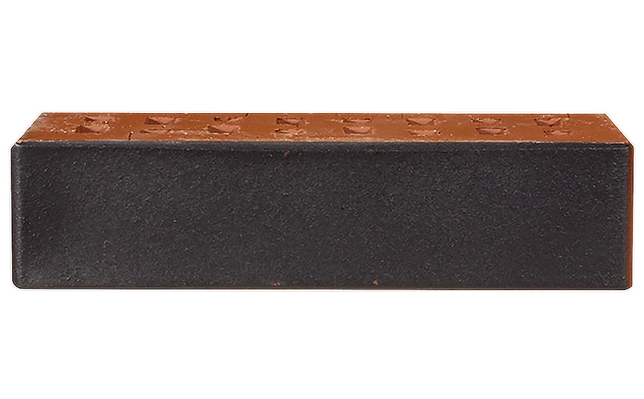 Кирпич клинкерный ЛСР Гетеборг графитовый ангоб гладкий, 250*85*65 мм