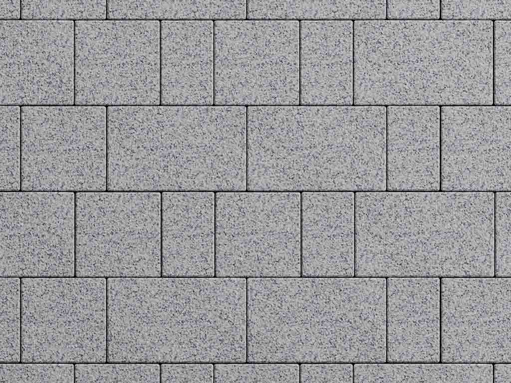 Плитка тротуарная Старый город Б.1.Фсм.8 стоунмикс белый с черным, комплект 3 шт, толщина 80 мм