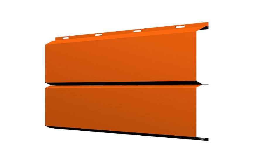 Софит Grand Line ЭкоБрус без перфорации 0,345, 0,45 PE с пленкой RAL 2004