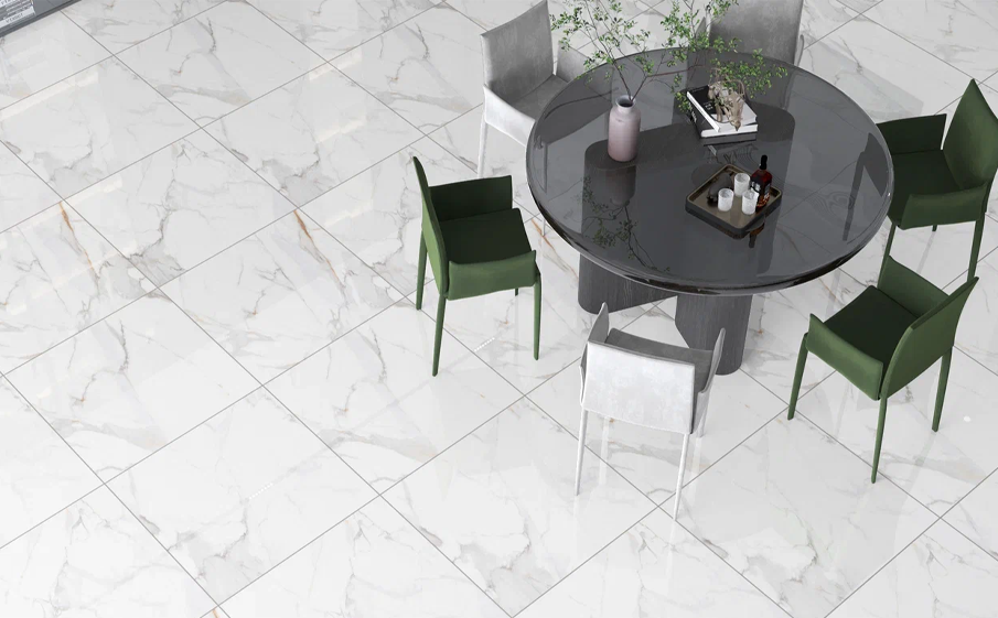 Керамогранит Eternal glossy Calacatta Elite, 600*600*9 мм