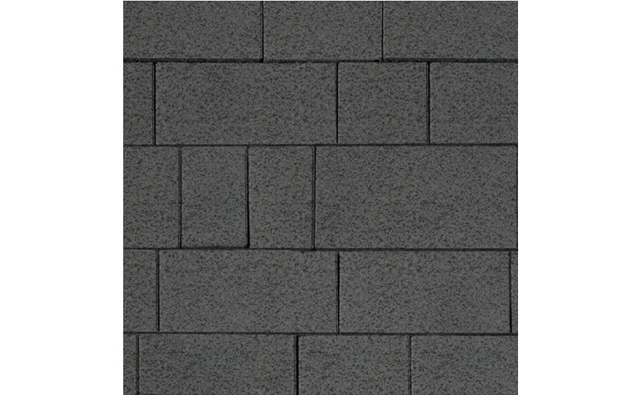 Плитка тротуарная SteinRus Инсбрук Тироль Б.4.Псм.6 Native, черный, толщина 60 мм