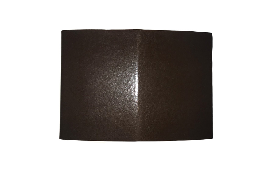 Клинкерный заборный элемент Terca Donkerbruin, темно-коричневый глазурованный, 105*150*30 мм