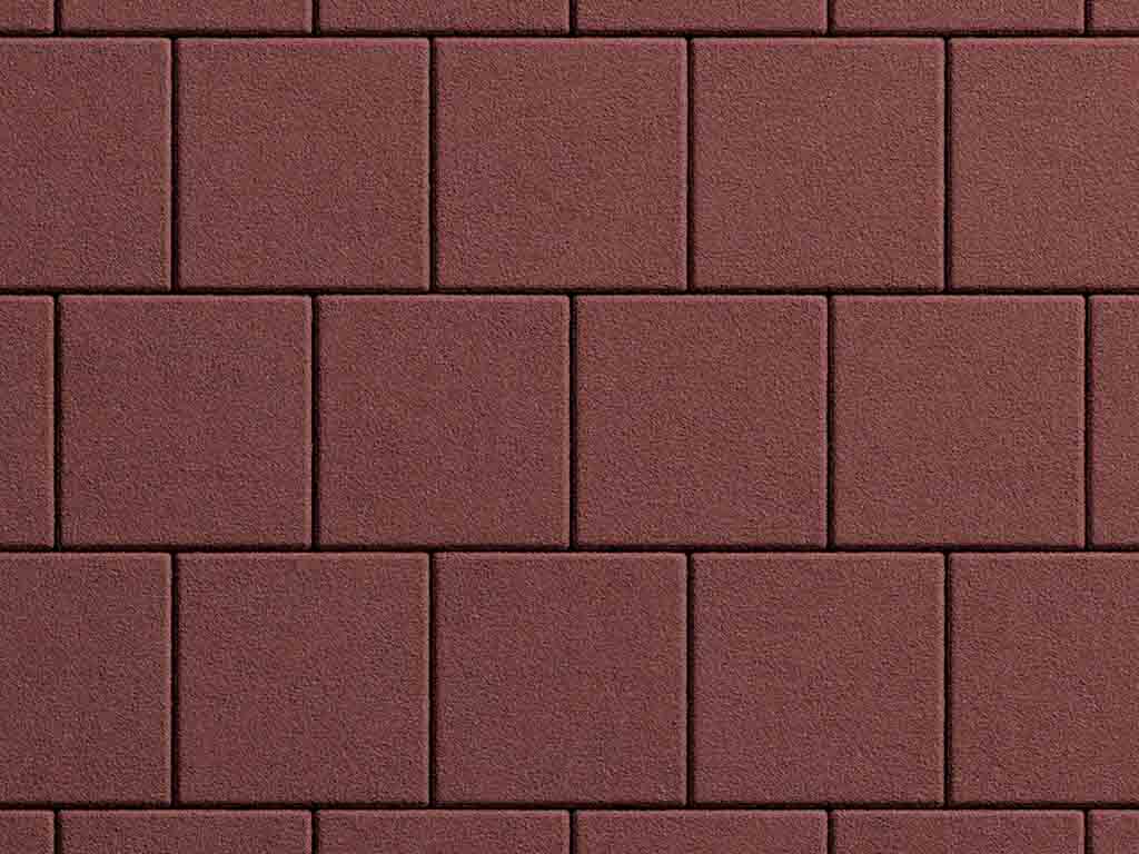 Плитка тротуарная Квадрат А.2.К.4 гранит красный, 200*200*40 мм