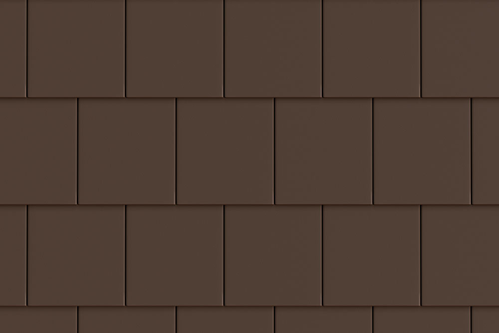 Цементно-песчаная черепица BRAAS Тегалит темно-коричневая
