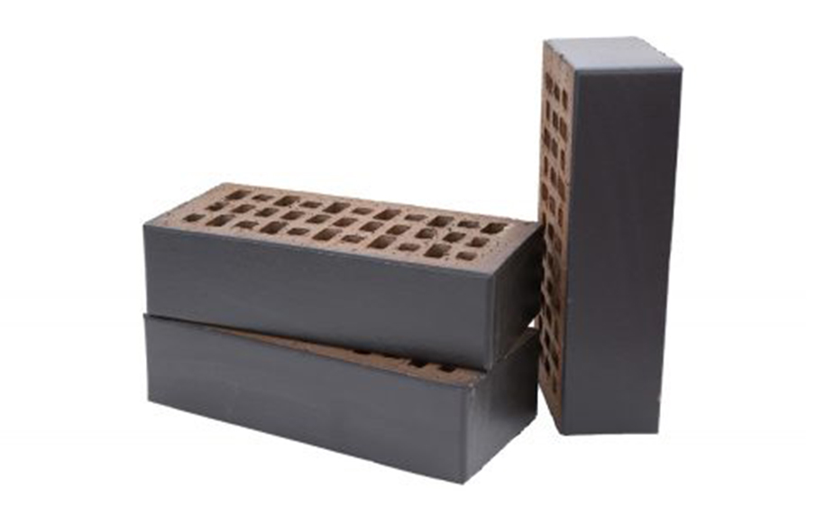 Кирпич облицовочный пустотелый Lode Carbon, 250*120*65 мм