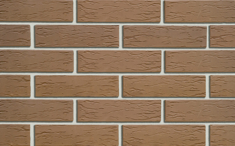 Кирпич облицовочный Кротовский КЗ Классика Шоколад кора дуба 250*120*65 мм