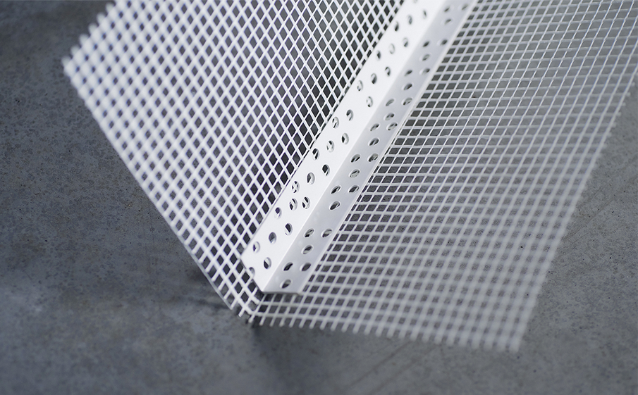 Профиль угловой ПВХ ISOMAX 10*15 с армирующей сеткой, 2500*150*100 мм