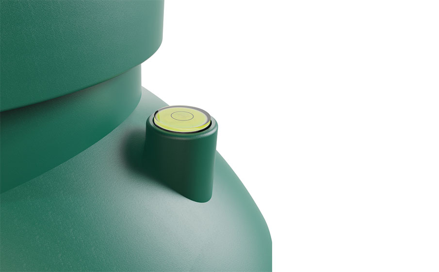 Труба вентиляционная Viotto с универсальным проходным элементом d=150 мм утепленная, RAL 6005 зеленый