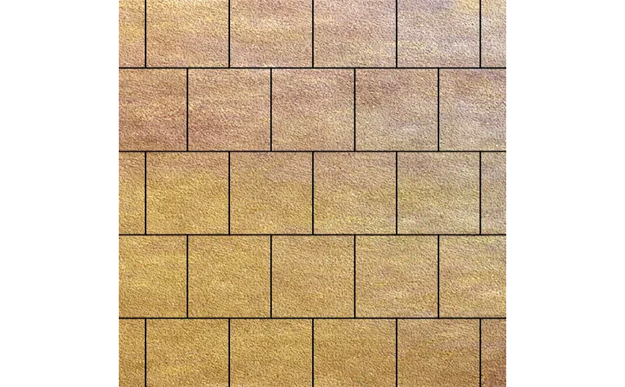Плитка тротуарная SteinRus Валенсия Б.3.К.8 Native, ColorMix Брайс, 300*300*80 мм