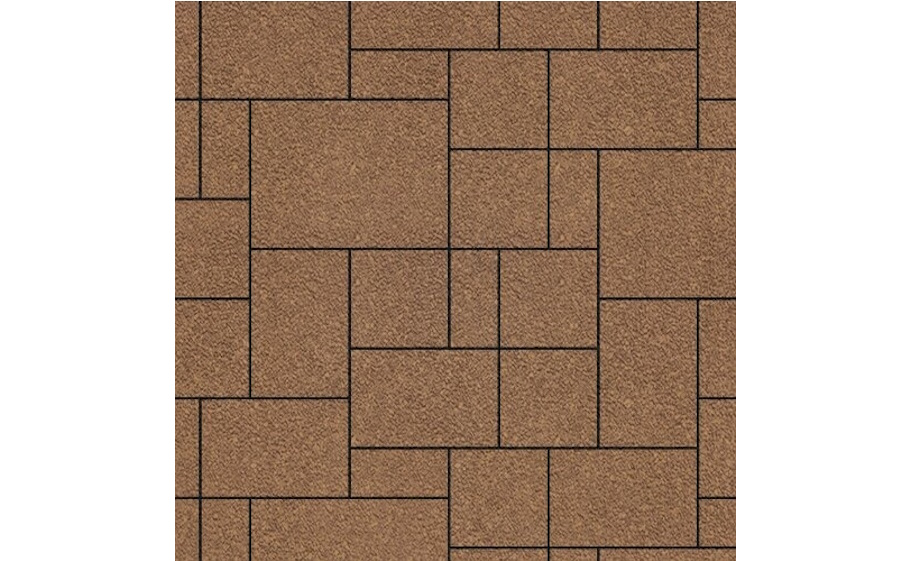 Плитка тротуарная SteinRus Инсбрук Альпен Б.7.Псм.6, Native, бежевый, толщина 60 мм