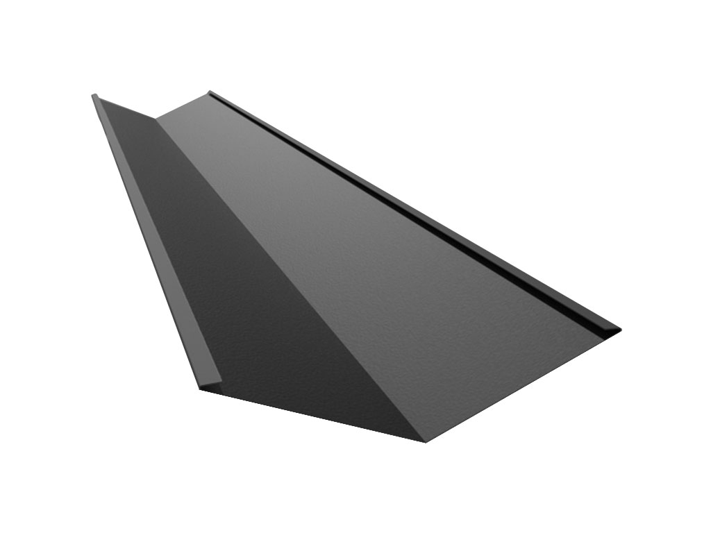 Ендова CM Roof черная, 2000 мм