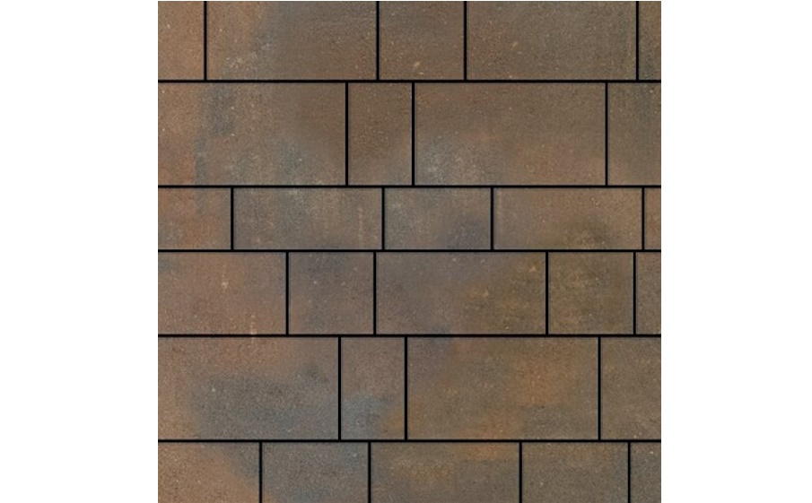 Плитка тротуарная SteinRus Инсбрук Тироль Б.4.Псм.6, гладкая, ColorMix Штайнрус, толщина 60 мм