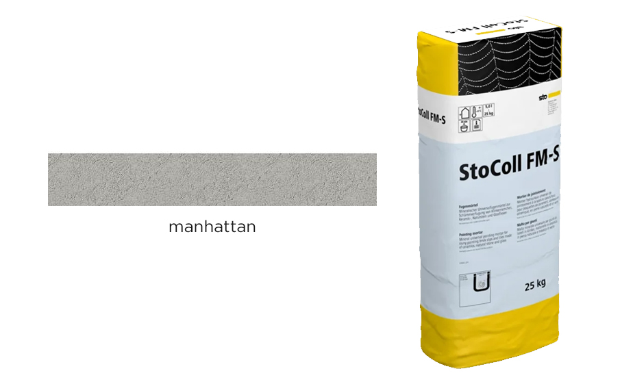 Затирка для швов StoColl FM-S, manhattan, 25 кг