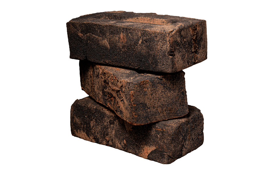 Кирпич ручной формовки Faber Jar Петровский Штандарт черный 215*102*65 мм