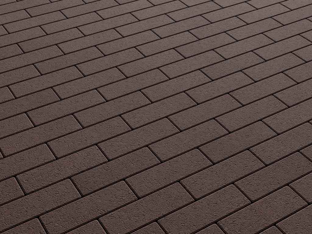 Плитка тротуарная Паркет Б.4.П.6 гранит коричневый, 180*60*60 мм