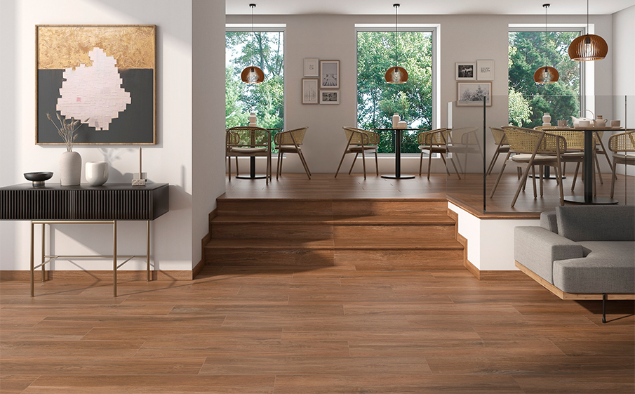 Керамогранит Gres Aragon Rodeno Nogal 1197*197*10 мм