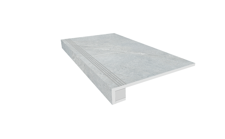 Комплект ступень прямоугол. бортик и подступенок Ametis Kailas KA01, неполированнный