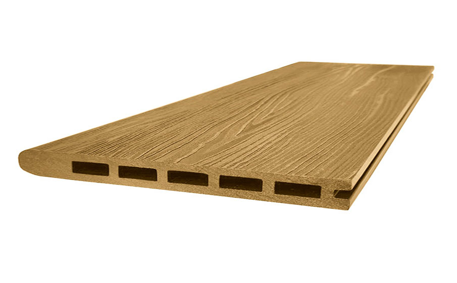 Стартовая доска-ступень Grand Line ДПК 160*22 мм 3D Золотой, 4 м