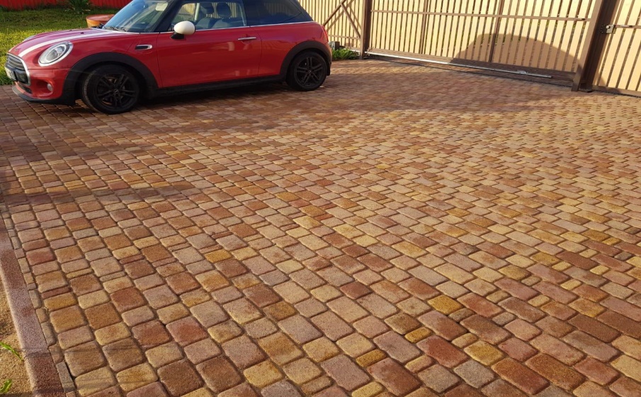 Плитка тротуарная Классико А.1.КО.4 Листопад гладкий Осень