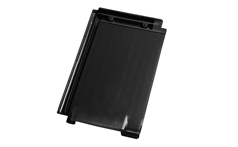 Керамическая черепица вентиляционная TONDACH Figaro 11 (Planoton 11), Black glazed