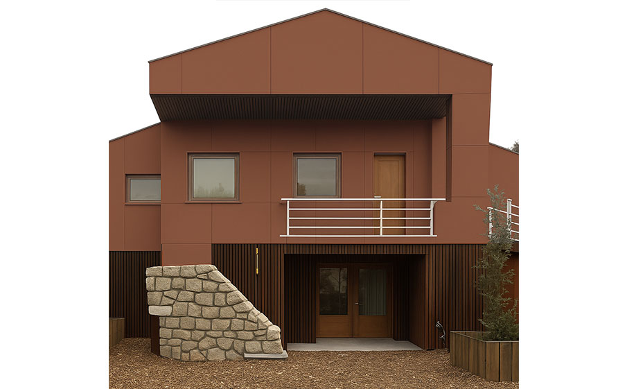 HPL-панель PoliLam Colors Persimmon LA, 3050*1220*6 мм