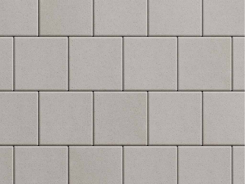 Плитка тротуарная Квадрат А.2.К.4 стандарт гладкий белый, 200*200*40 мм