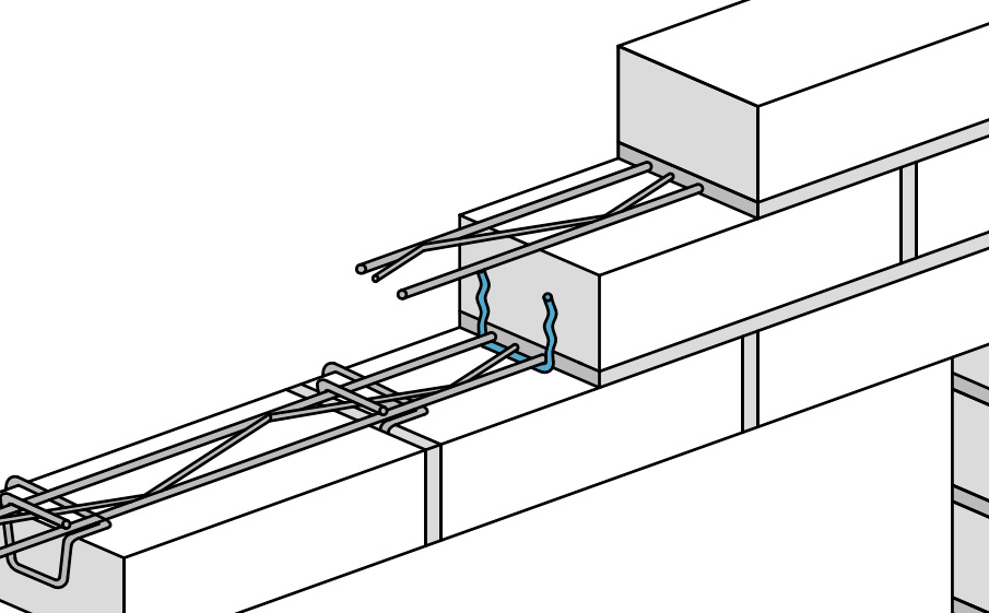 Хомут для всех типов кладки Baut SU 50-45-2