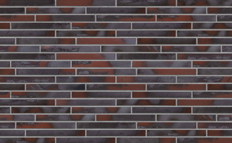 Клинкерная плитка под кирпич King Klinker KING SIZE 03 Iron clay гладкая LF, 490*52*14 мм