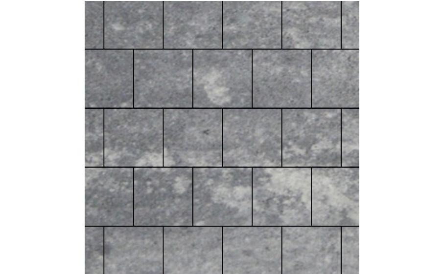 Плитка тротуарная SteinRus Виго В.3.К.8 гладкая, ColorMix Актау, 200*200*80 мм