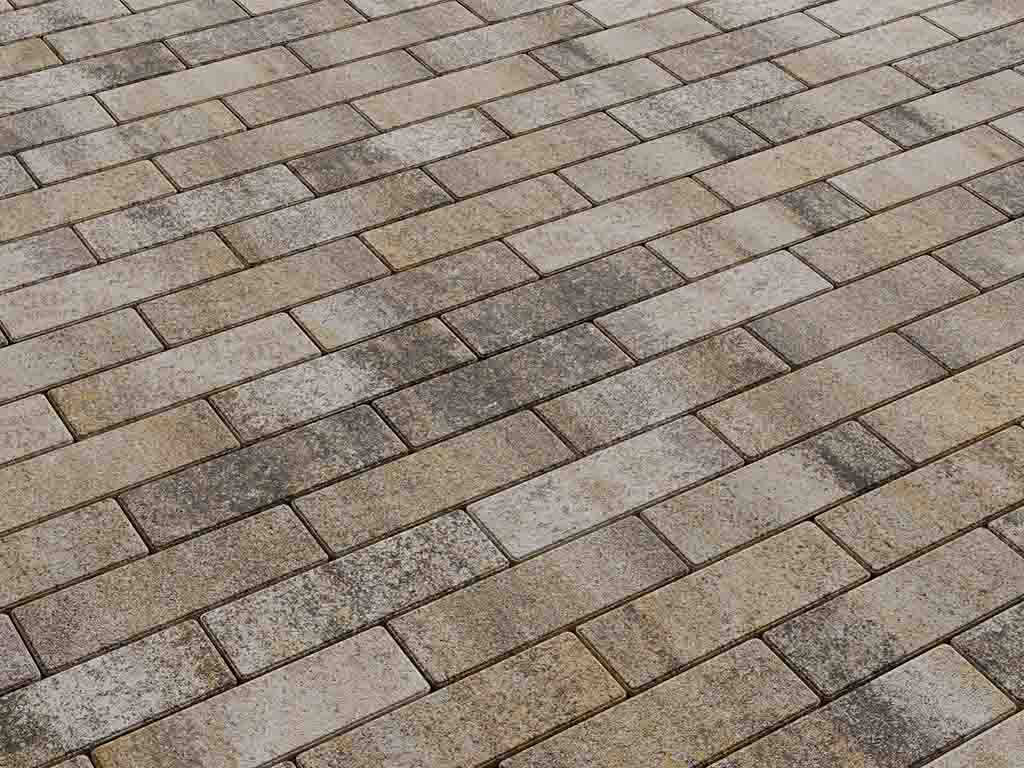 Плитка тротуарная Паркет Б.4.П.6 искусственный камень базальт, 180*60*60 мм